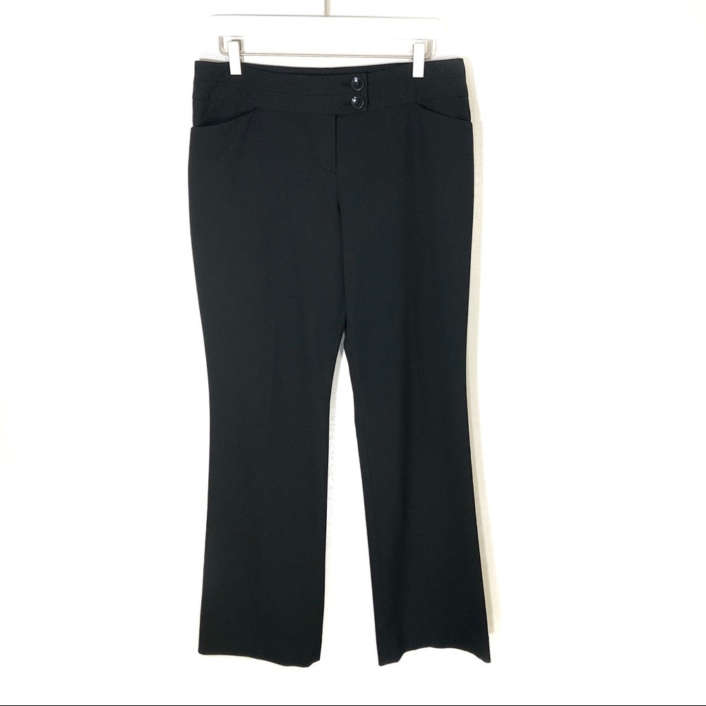 Limited Cassidy Fit trousers black boot cut 8R